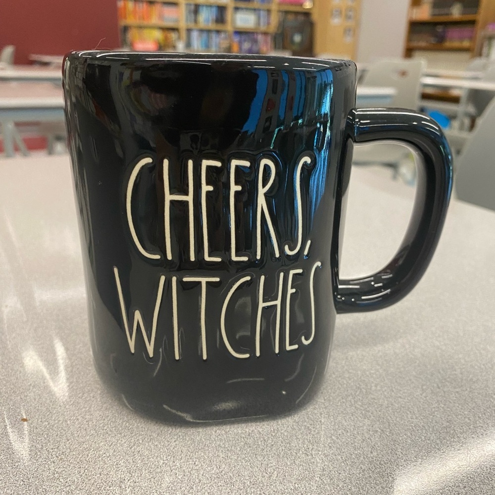 BNWOT Rae Dunn “Cheers, Witches” mug